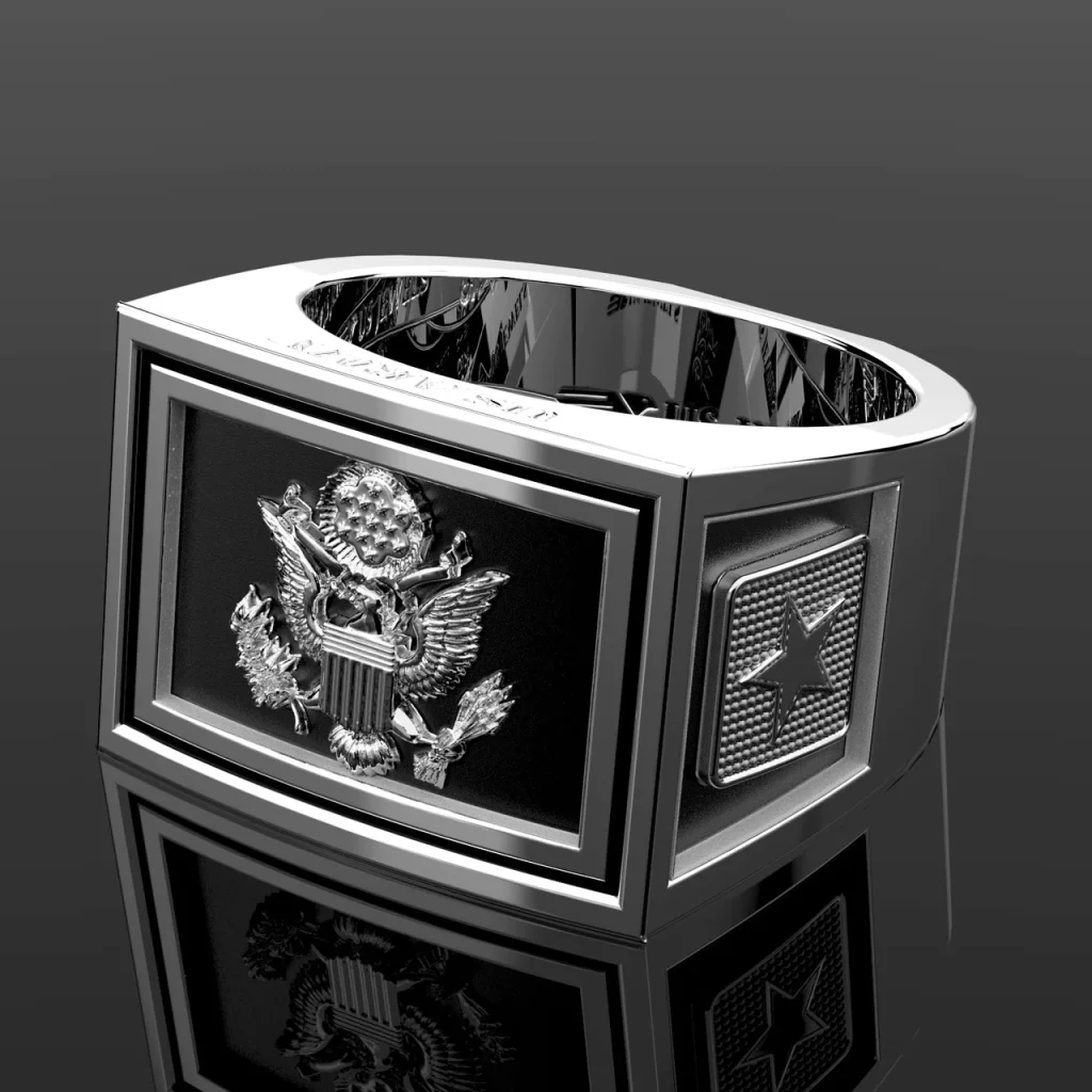 Us Jewels army rings
